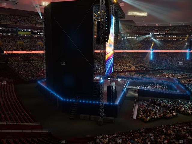 Northwest Stadium - Section 306 Seat View