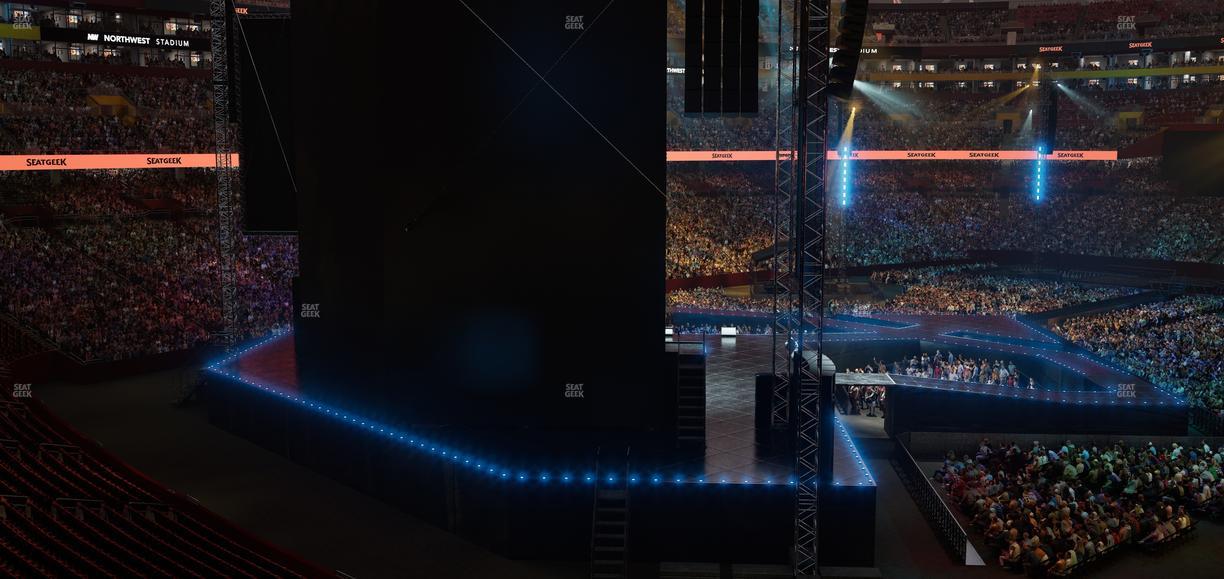 Northwest Stadium - Section 307 Seat View