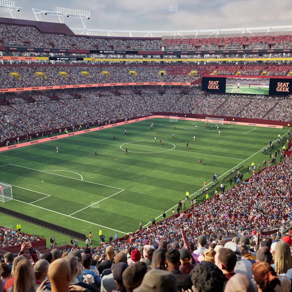 Northwest Stadium - Section 307 Seat View