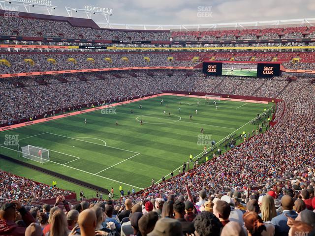 Northwest Stadium - Section 307 Seat View Northwest Stadium - Section 307 Seat View