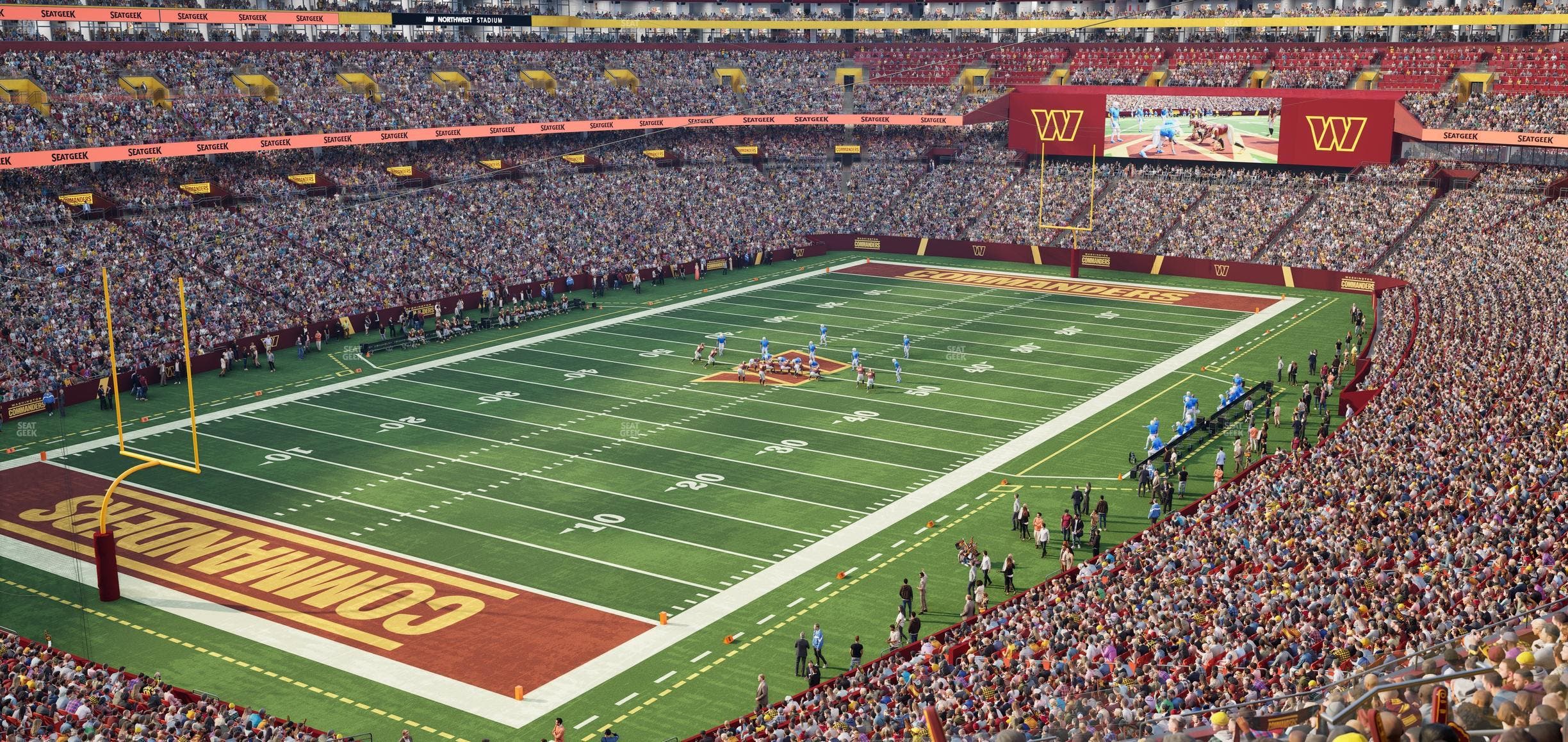 Northwest Stadium - Section 307 Seat View
