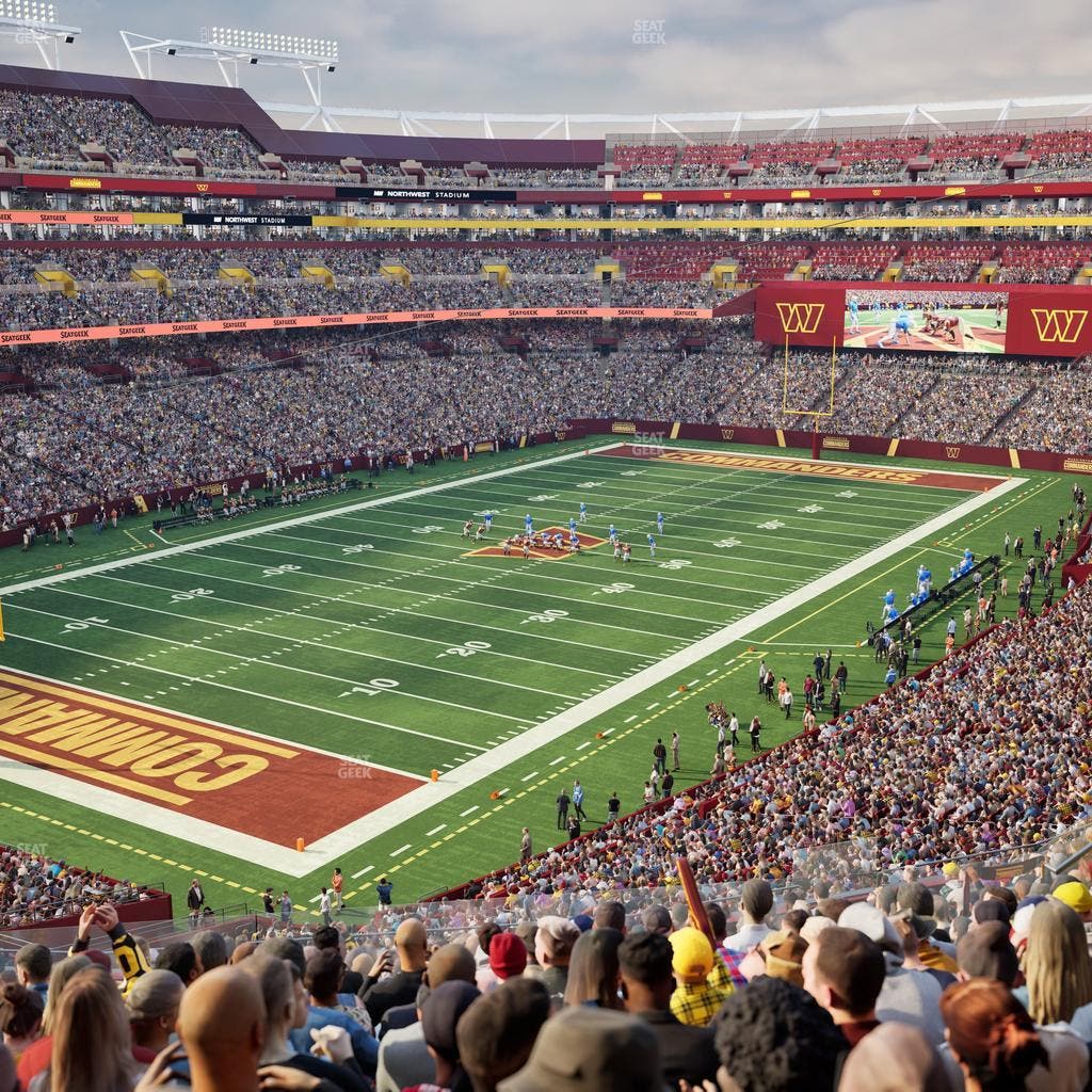 Northwest Stadium - Section 307 Seat View