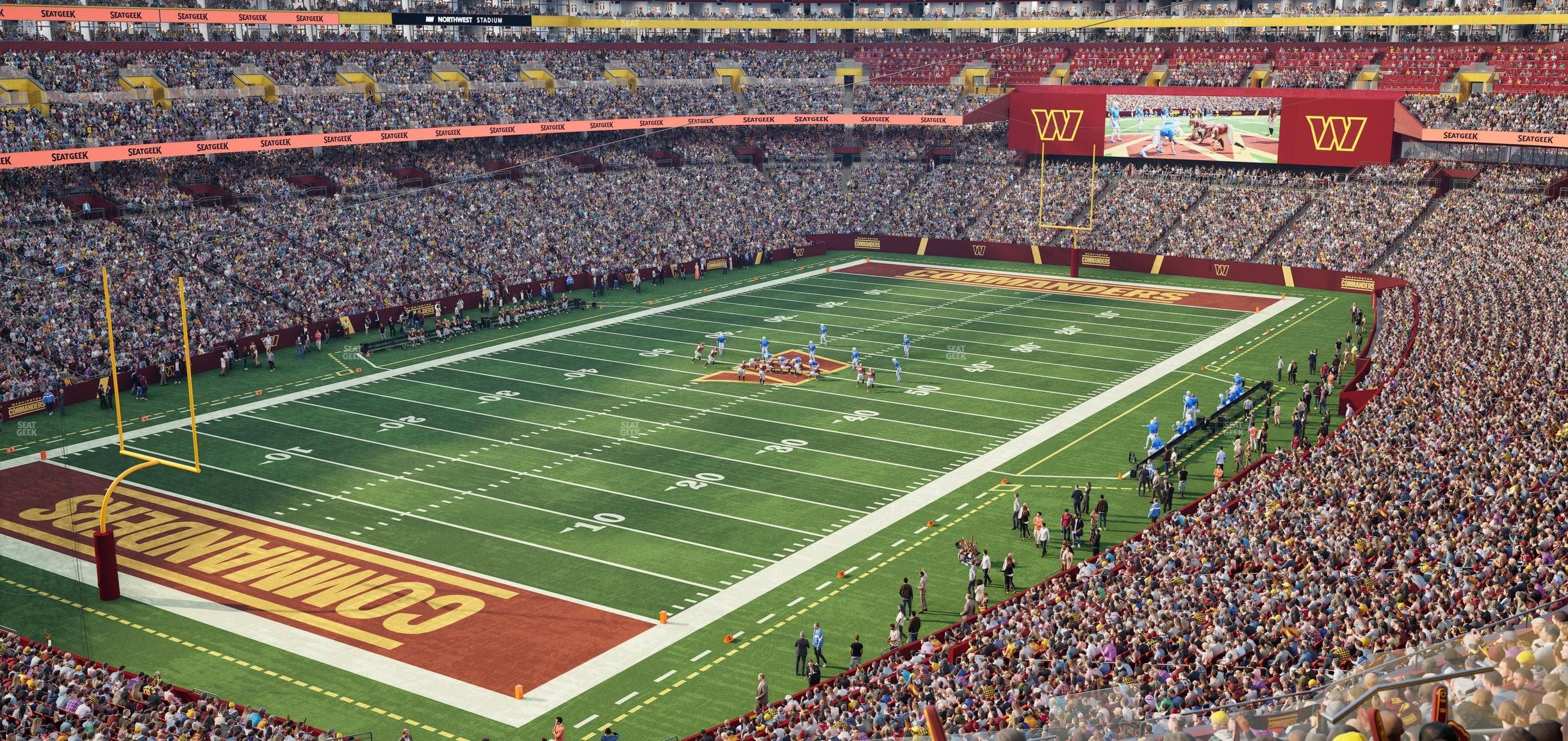 Northwest Stadium - Section 307 Seat View