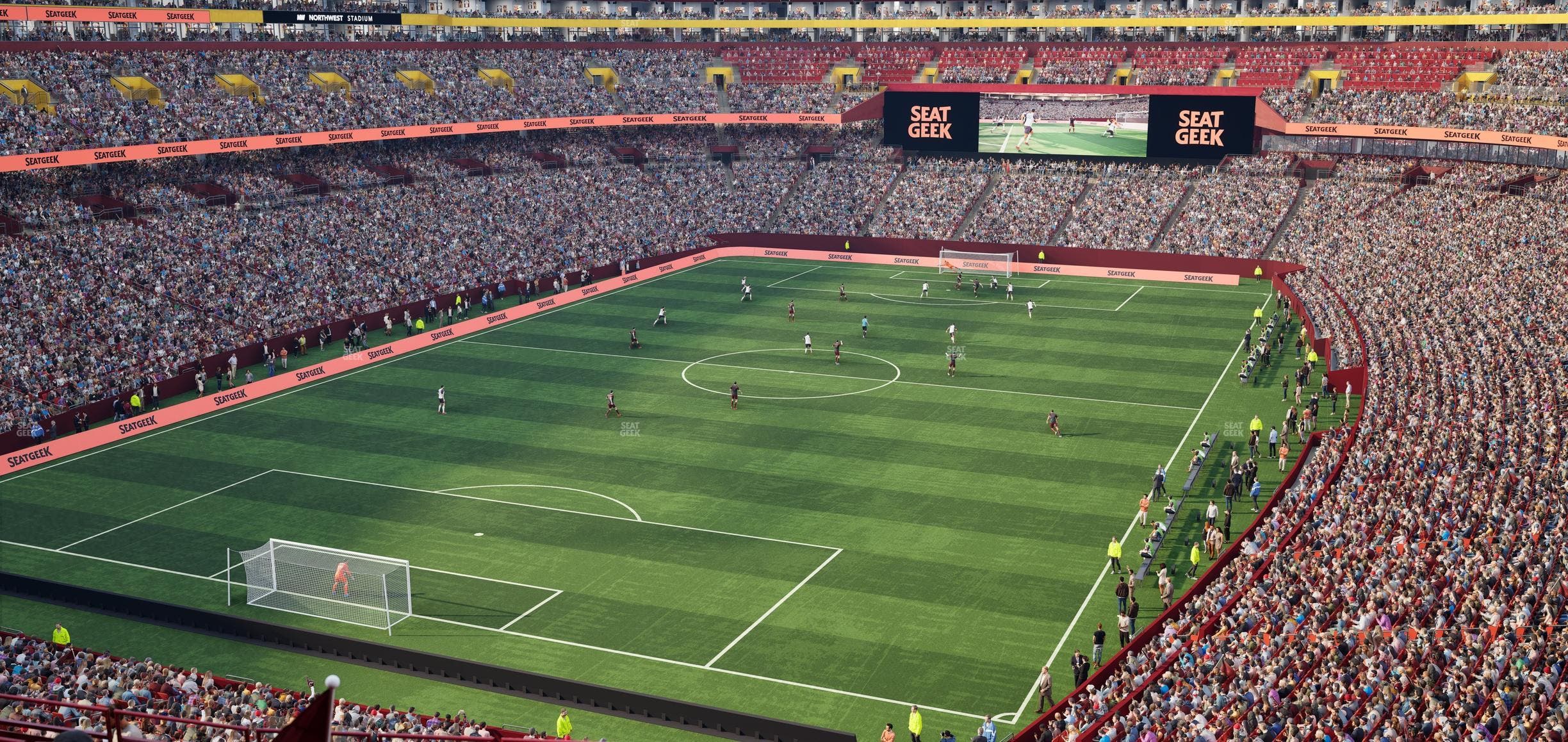 Northwest Stadium - Section 308 Seat View