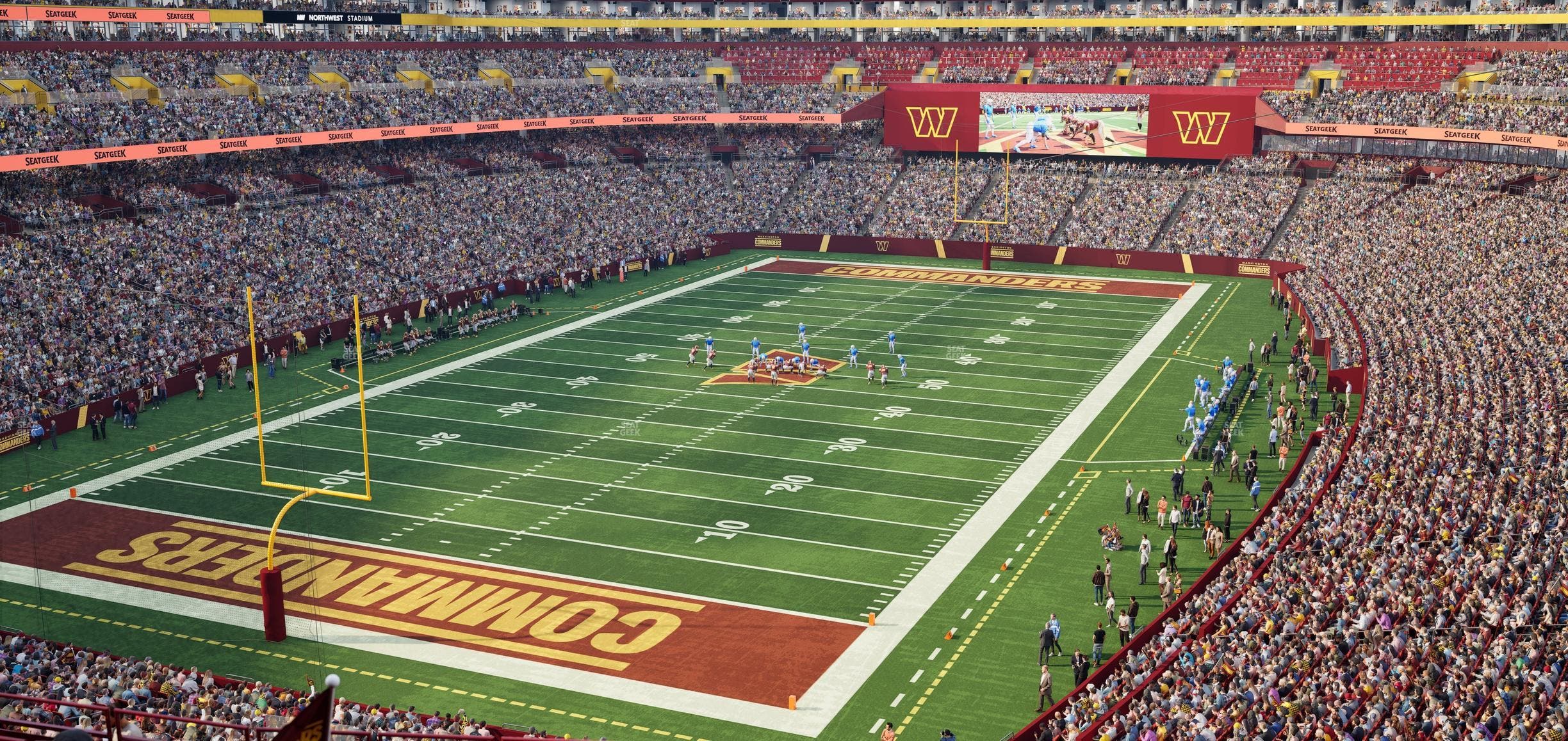 Northwest Stadium - Section 308 Seat View
