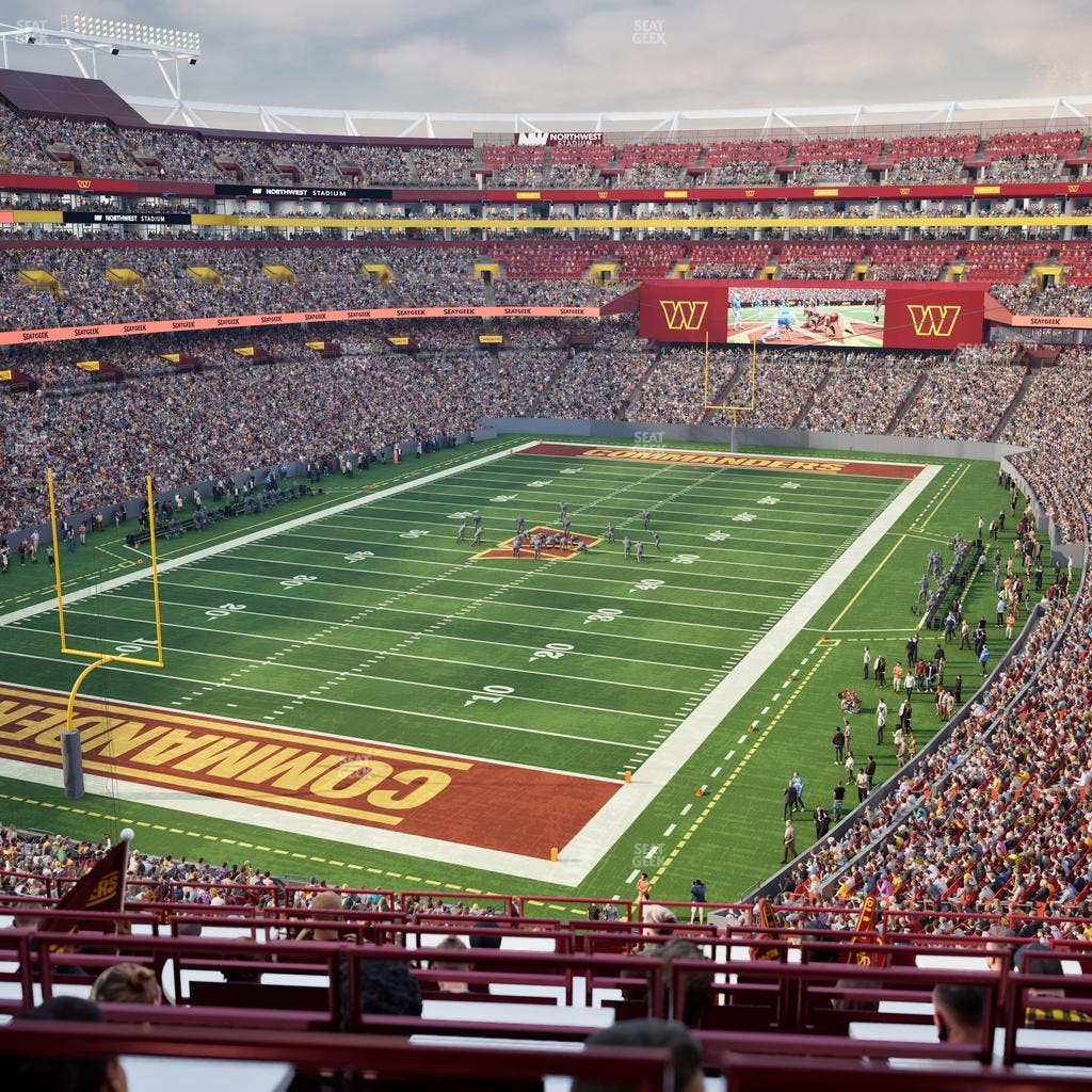 Northwest Stadium - Section 308 Seat View