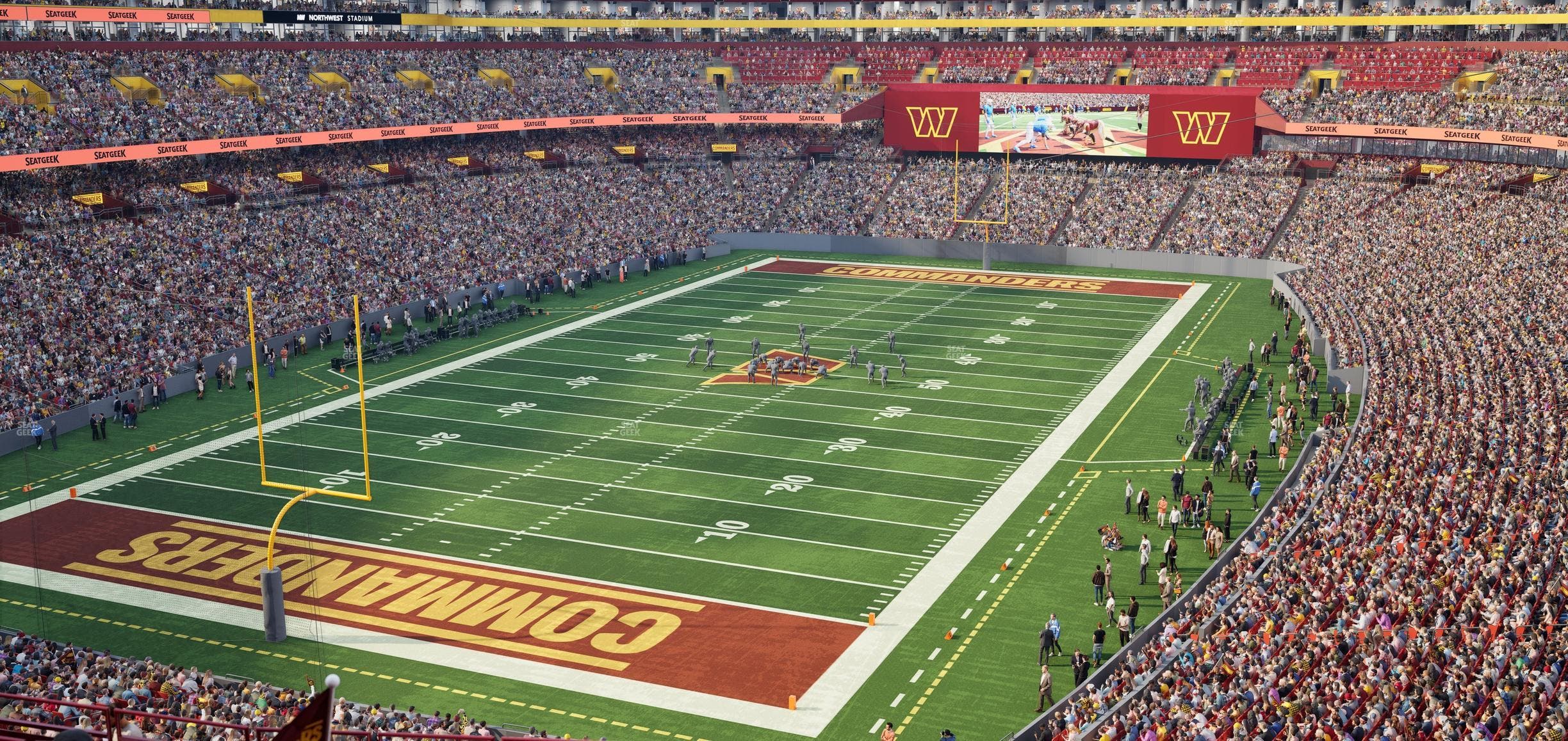 Northwest Stadium - Section 308 Seat View