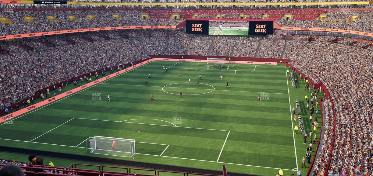 Northwest Stadium - Section 309 Seat View