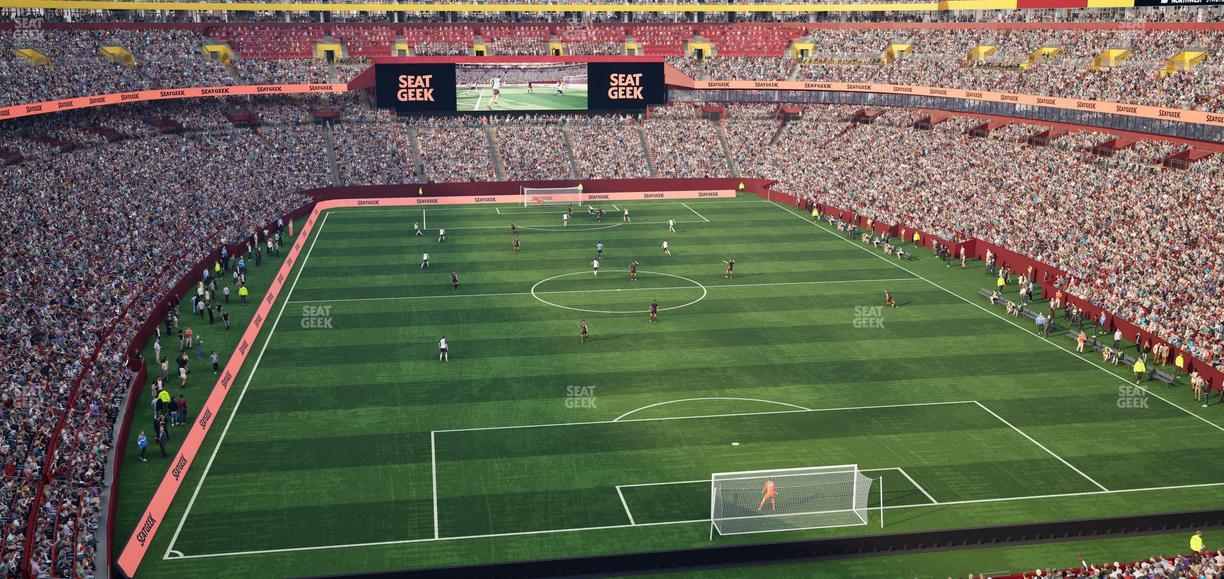 Northwest Stadium - Section 312 Seat View