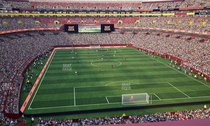 Northwest Stadium - Section 312 Seat View