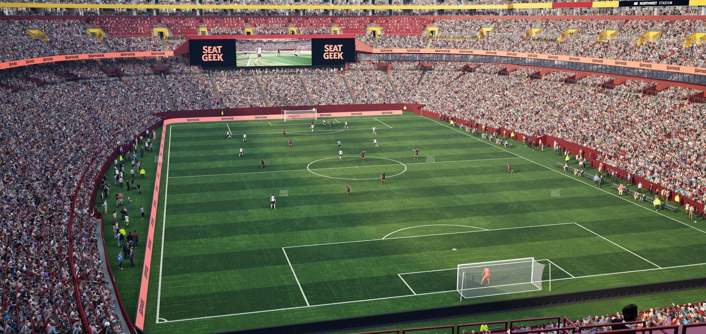 Northwest Stadium - Section 313 Seat View