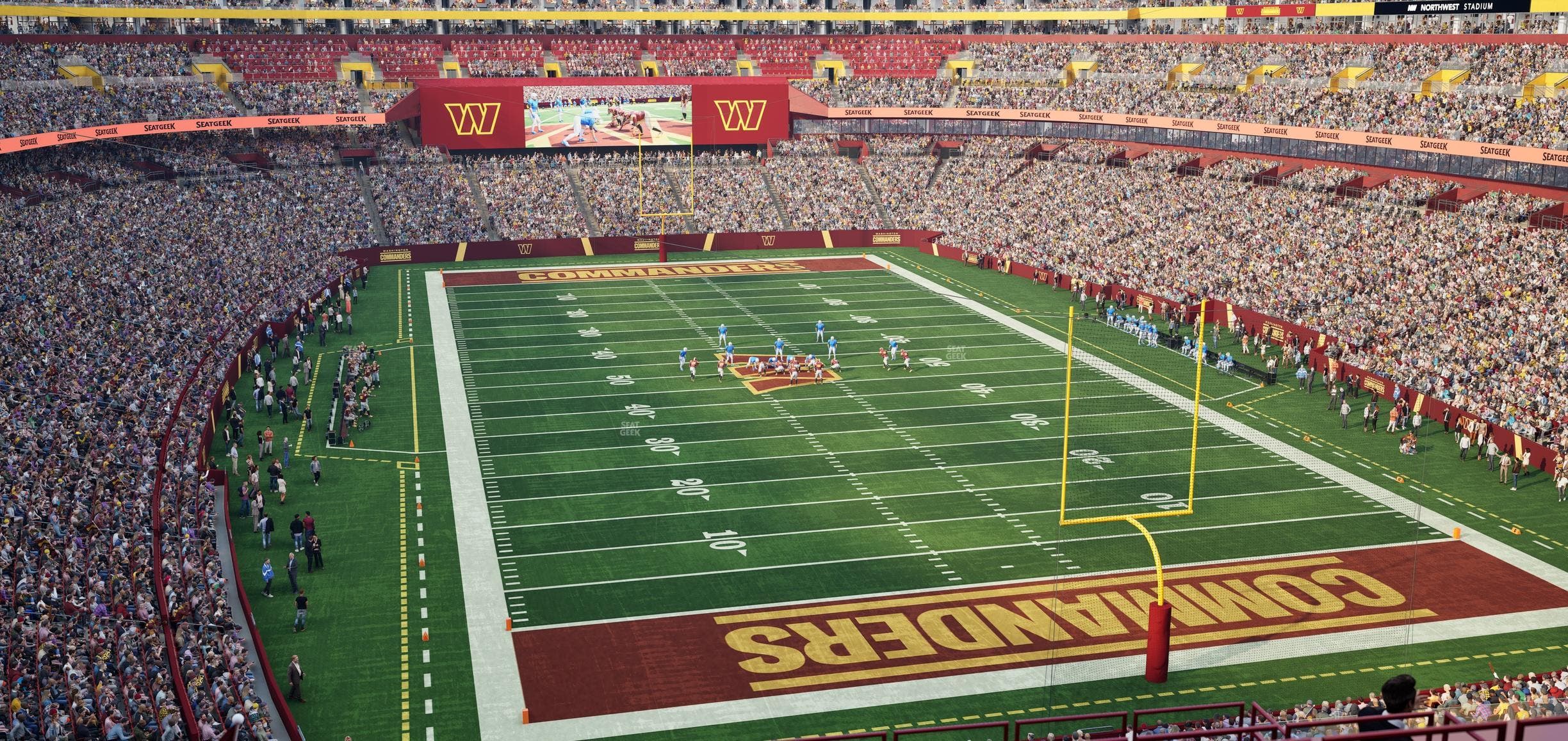 Northwest Stadium - Section 313 Seat View