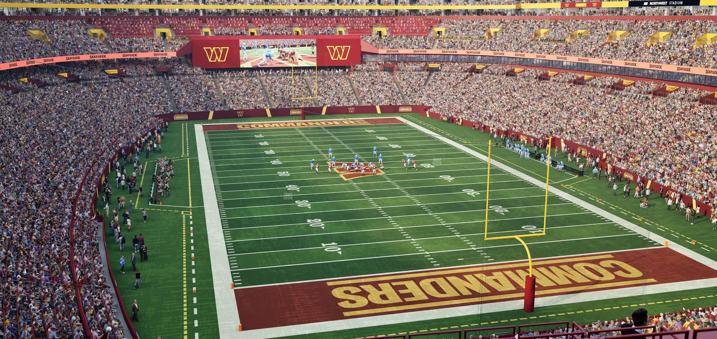 Northwest Stadium - Section 313 Seat View