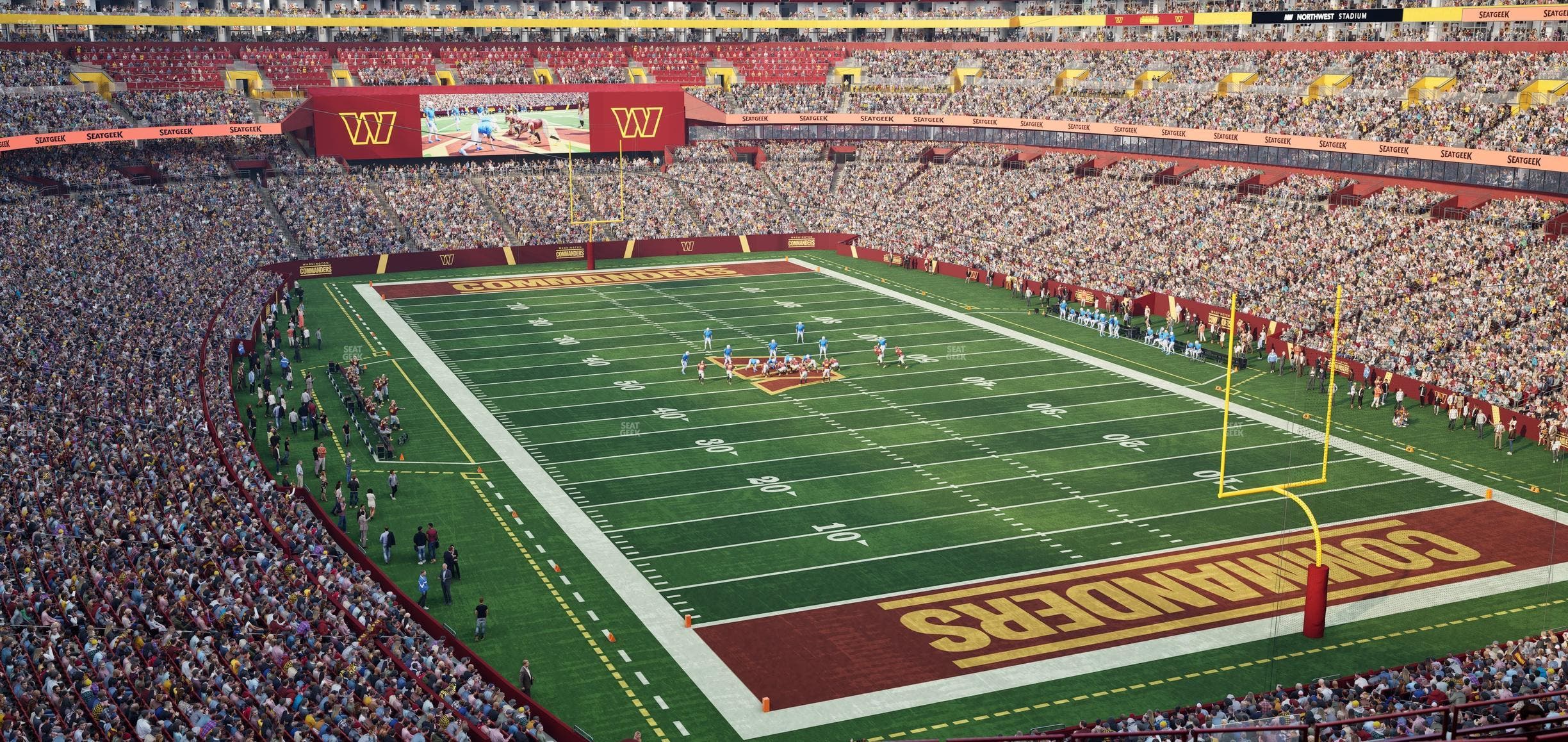 Northwest Stadium - Section 314 Seat View