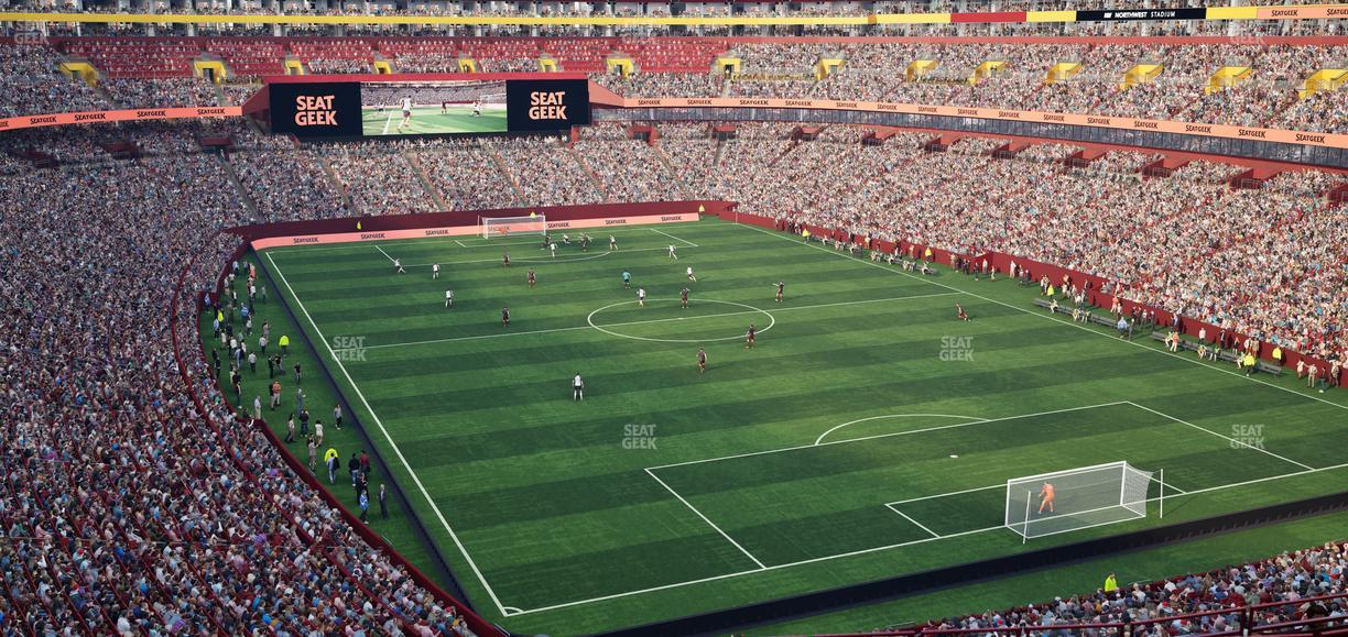 Northwest Stadium - Section 314 Seat View