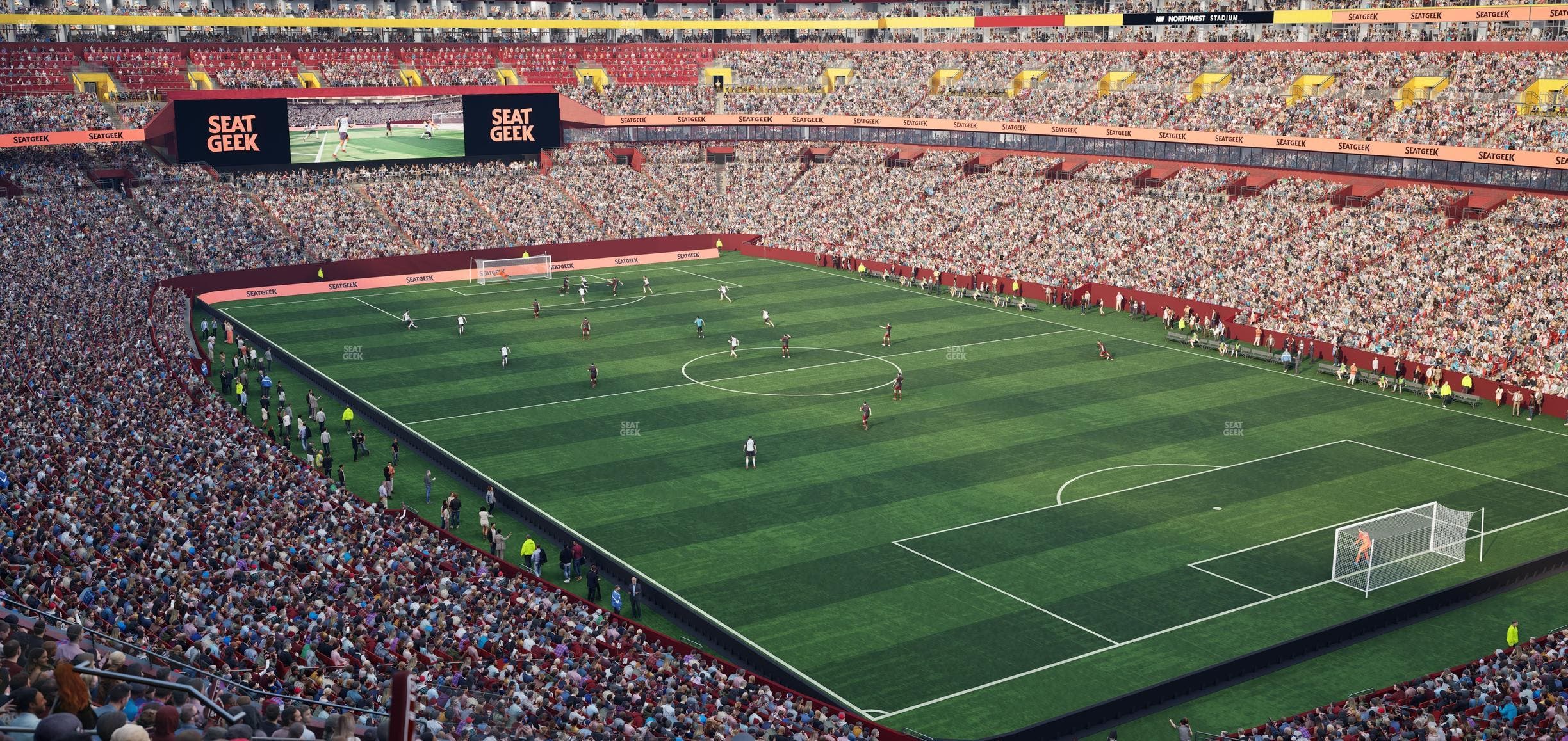 Northwest Stadium - Section 315 Seat View