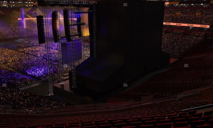 Northwest Stadium - Section 315 Seat View