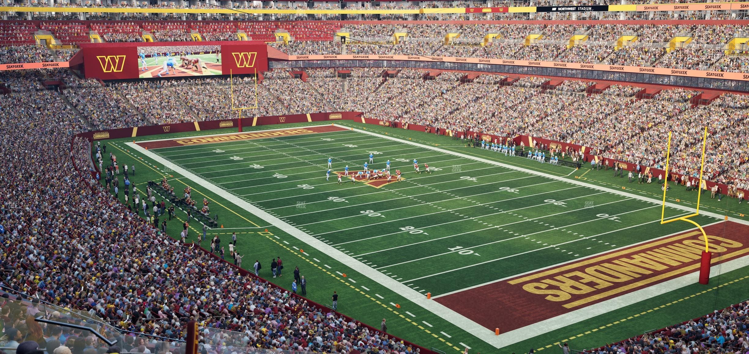 Northwest Stadium - Section 315 Seat View