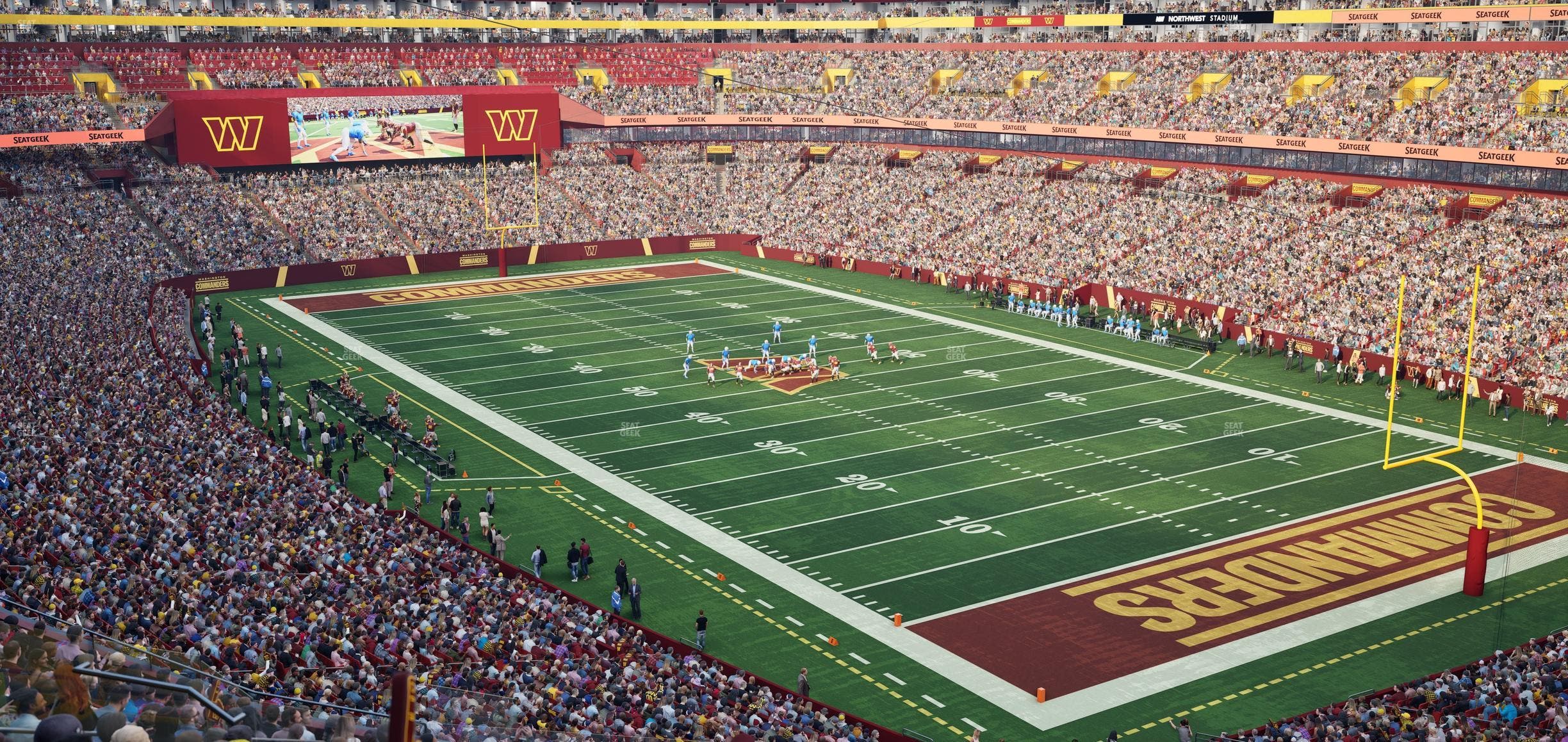 Northwest Stadium - Section 315 Seat View
