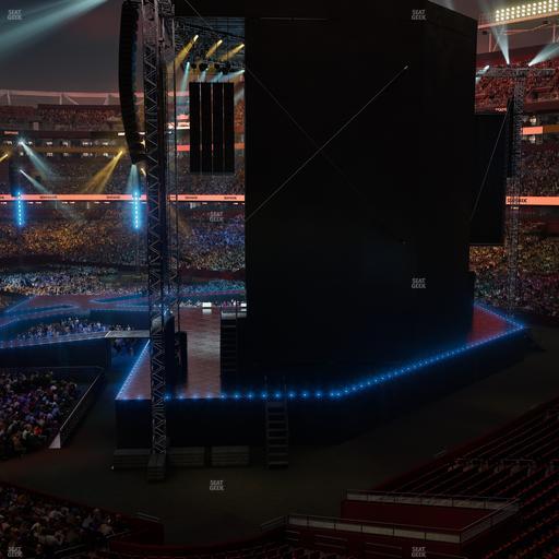 Northwest Stadium - Section 315 Seat View