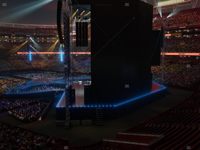Northwest Stadium - Section 315 Seat View