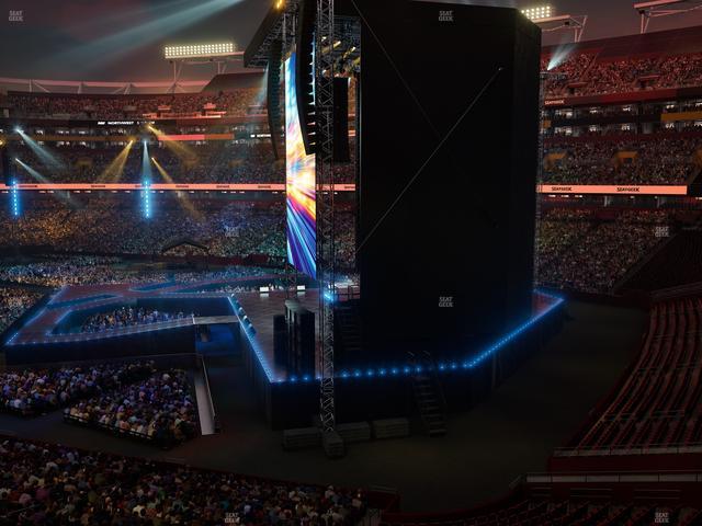 Northwest Stadium - Section 316 Seat View