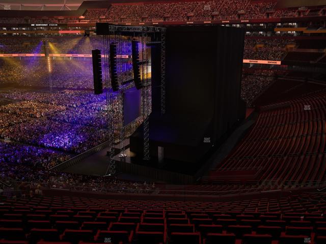 Northwest Stadium - Section 316 Seat View