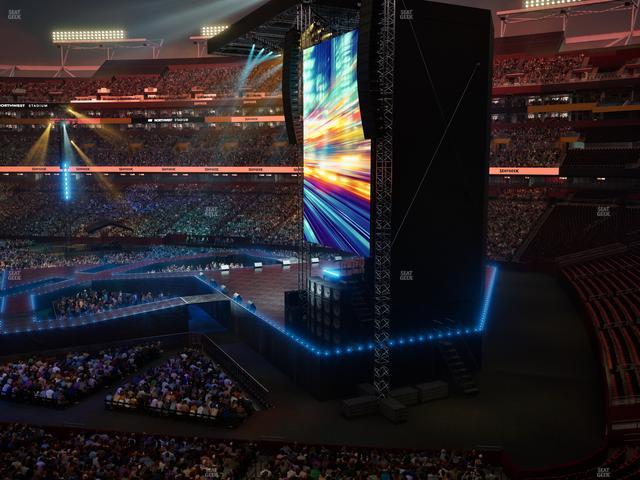 Northwest Stadium - Section 317 Seat View