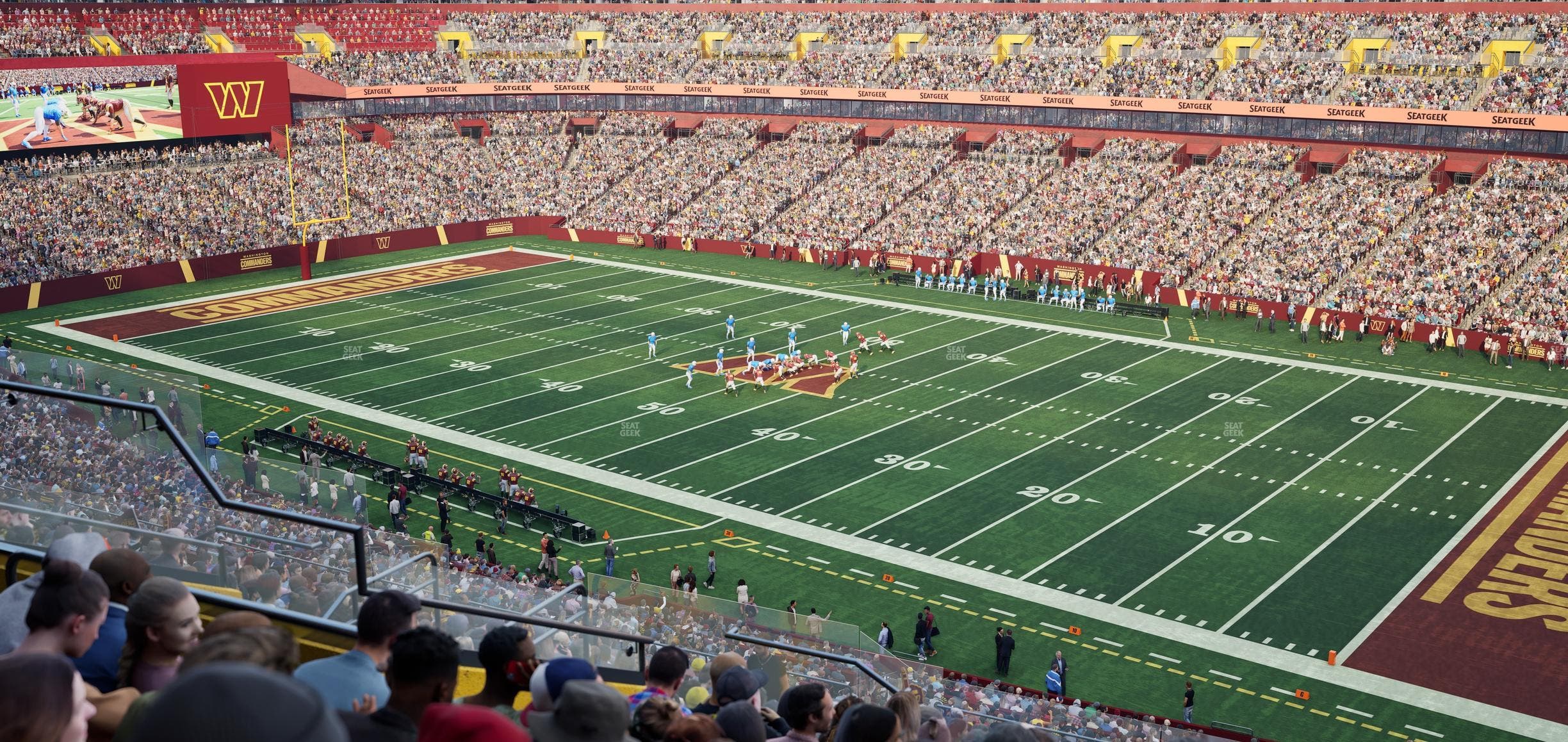 Northwest Stadium - Section 317 Seat View