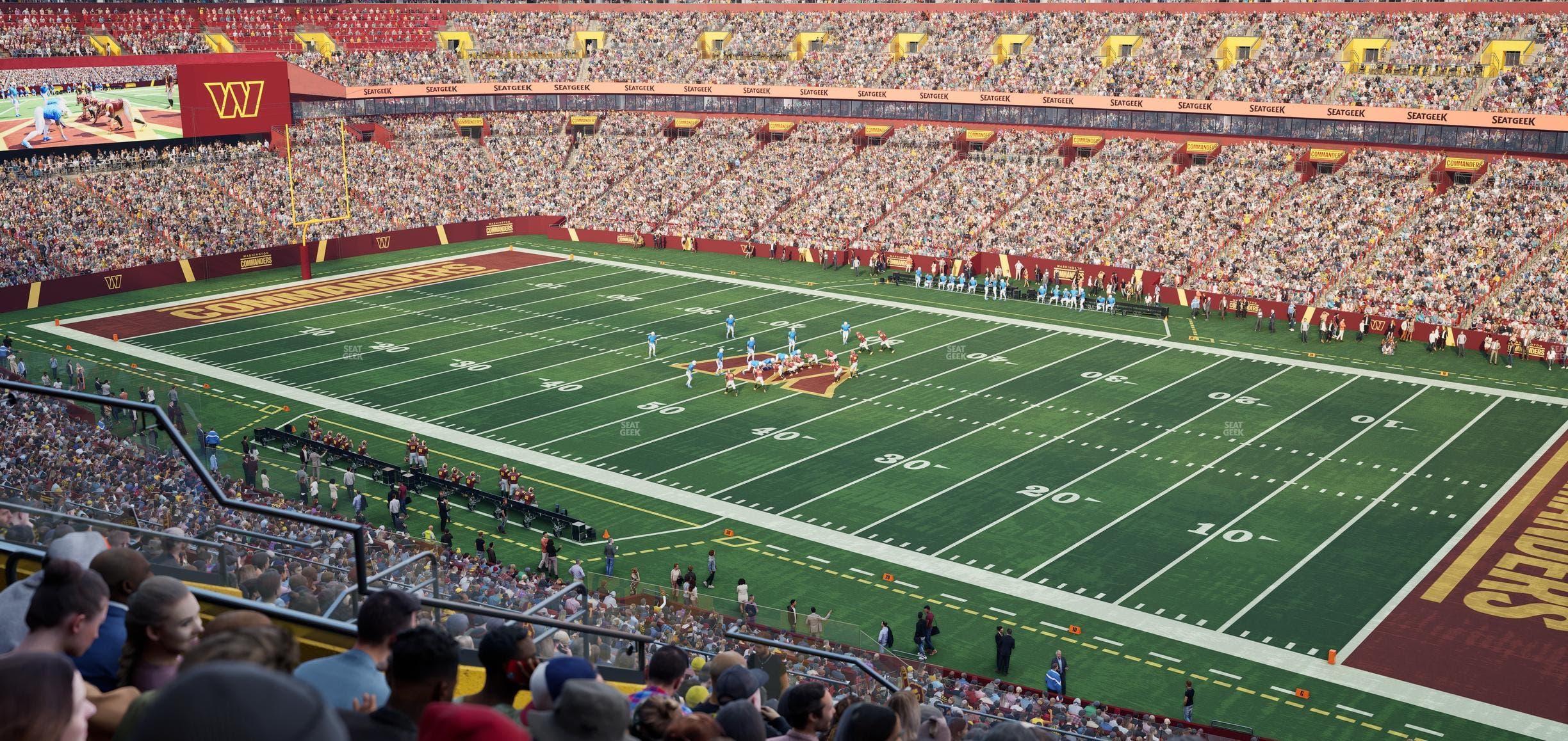 Northwest Stadium - Section 317 Seat View