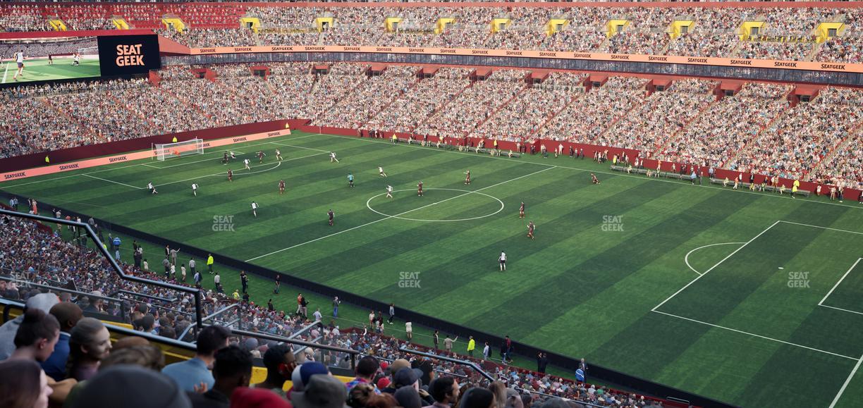 Northwest Stadium - Section 317 Seat View