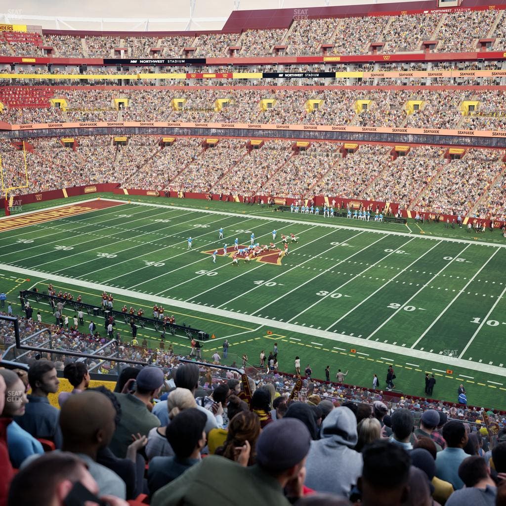 Northwest Stadium - Section 318 Seat View