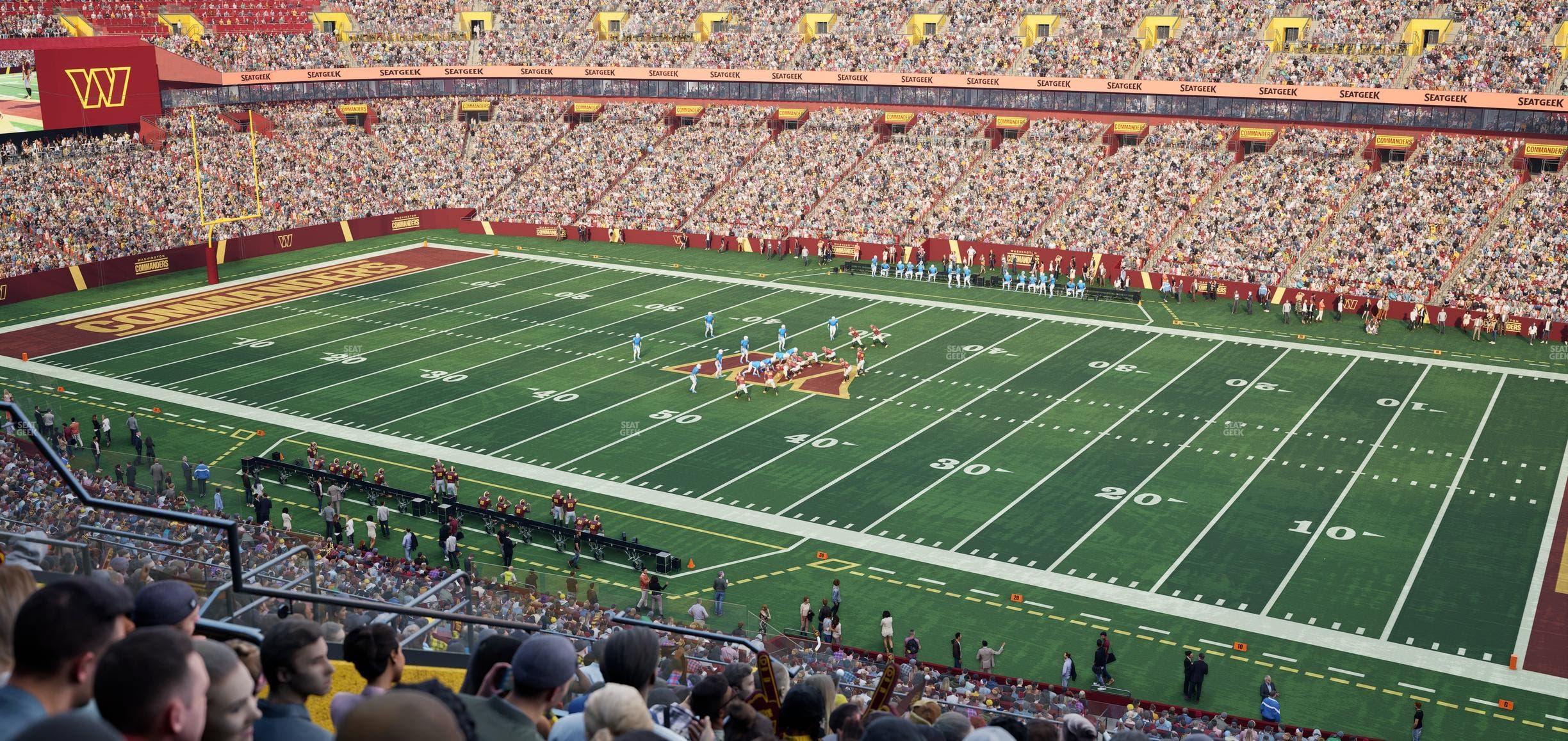 Northwest Stadium - Section 318 Seat View