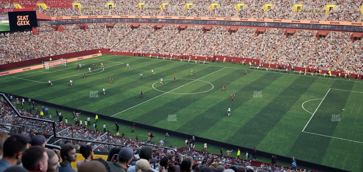 Northwest Stadium - Section 318 Seat View