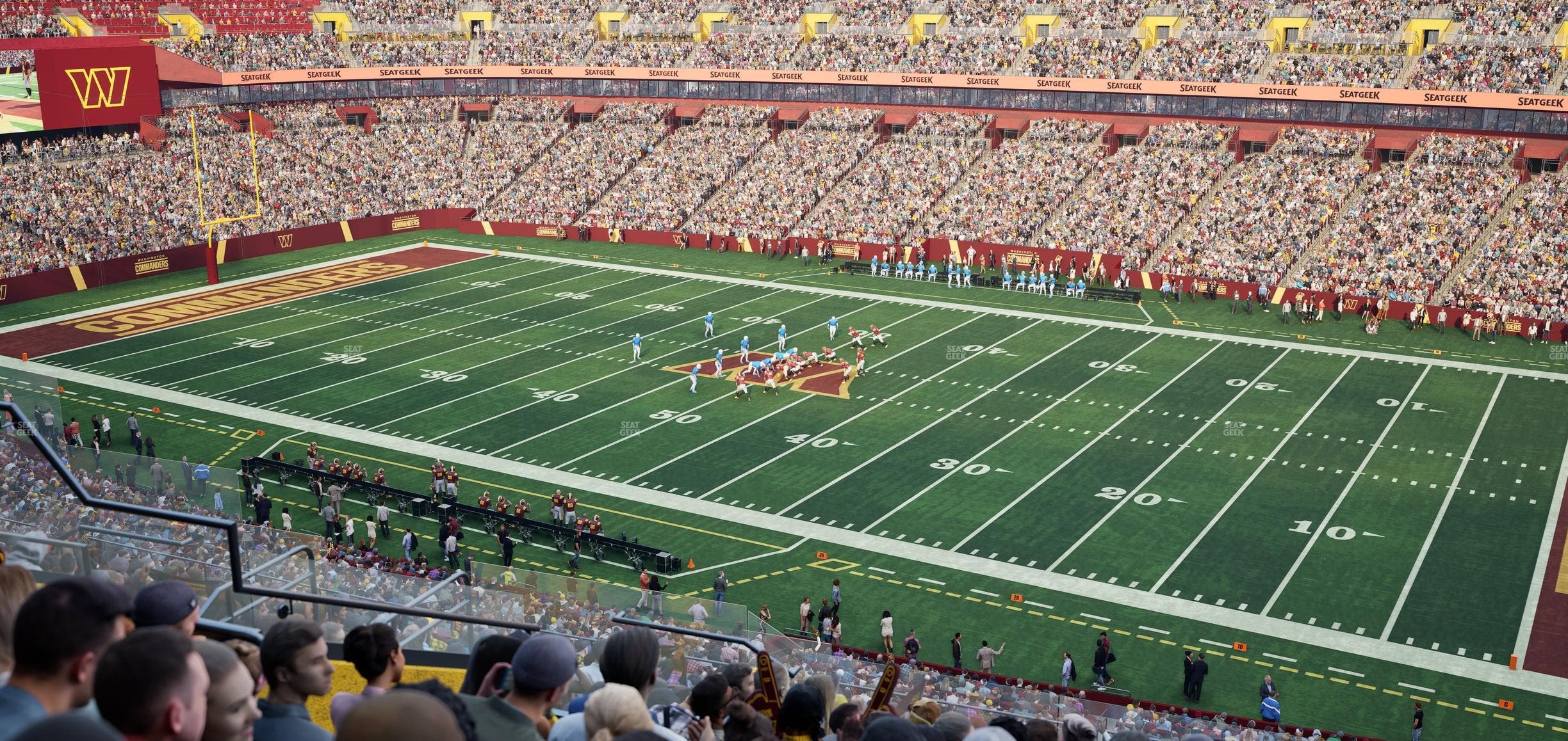 Northwest Stadium - Section 318 Seat View
