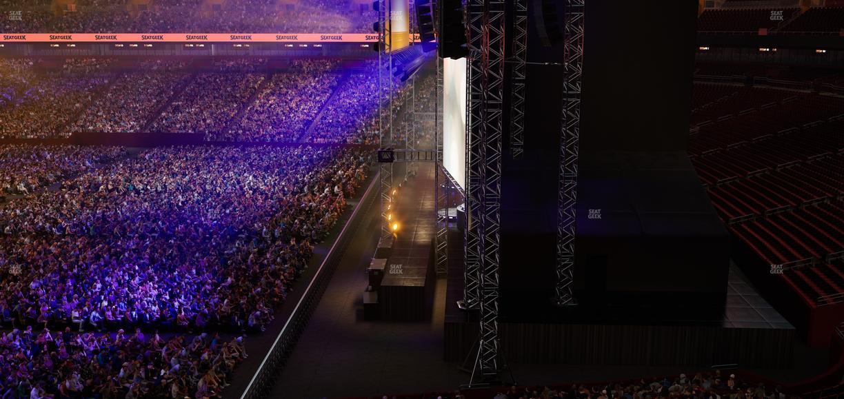 Northwest Stadium - Section 318 Seat View