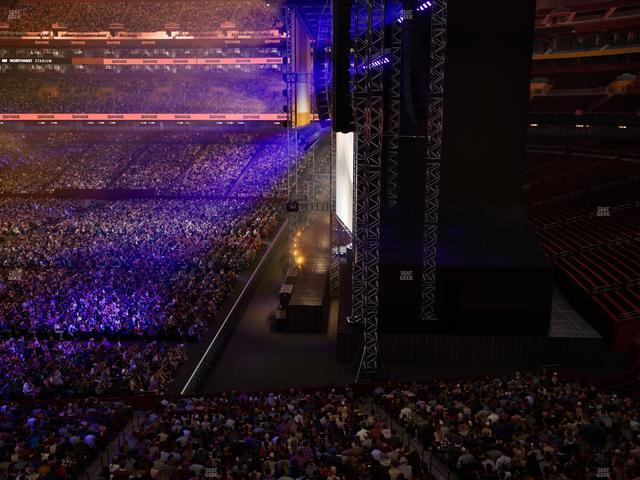 Northwest Stadium - Section 318 Seat View