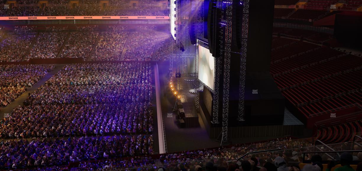 Northwest Stadium - Section 319 Seat View