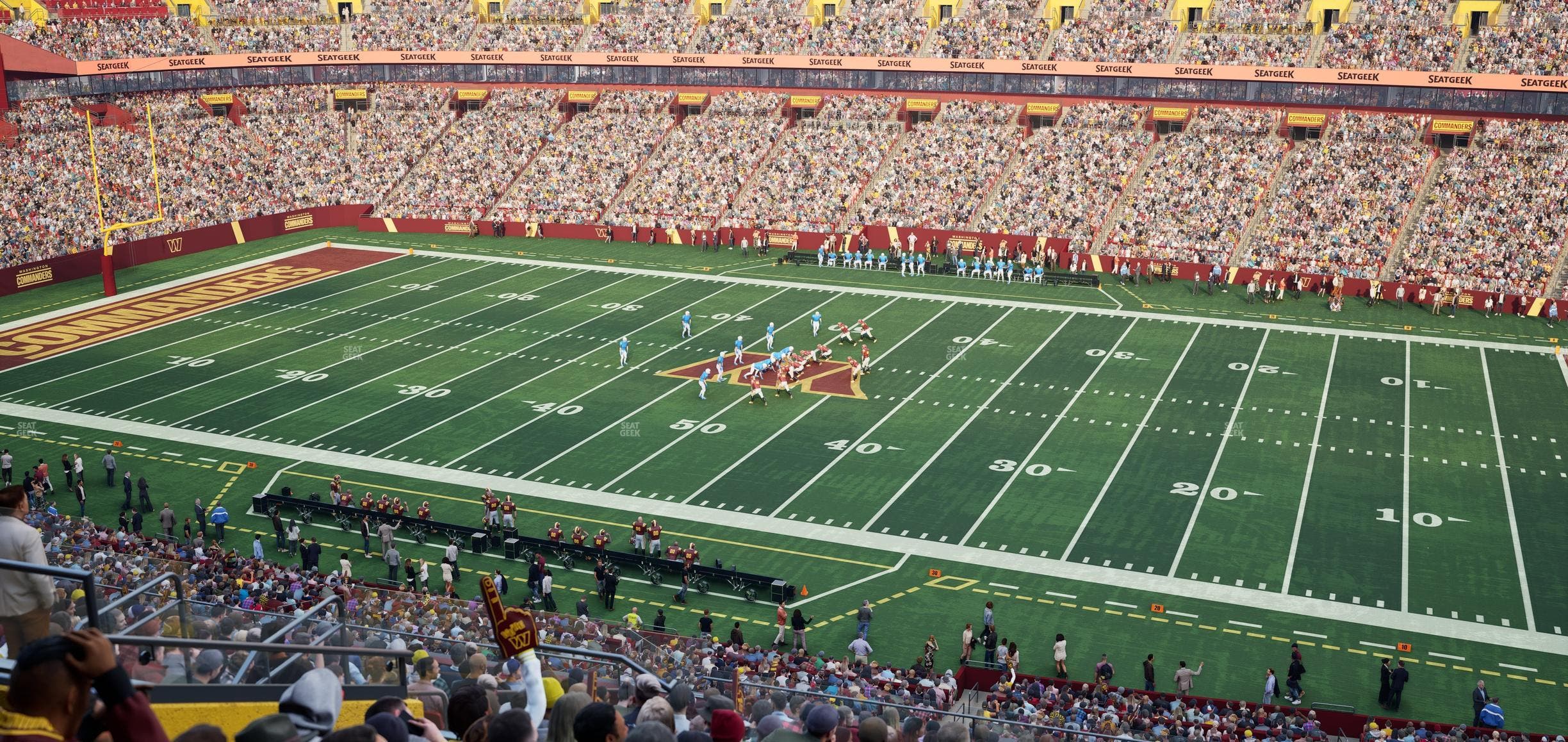 Northwest Stadium - Section 319 Seat View