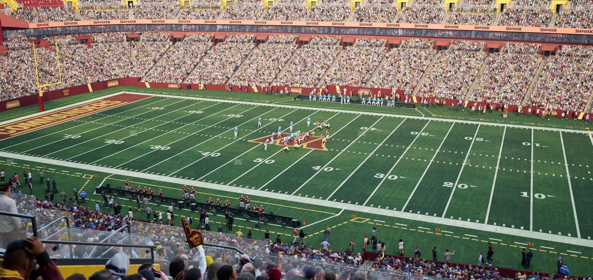 Northwest Stadium - Section 319 Seat View