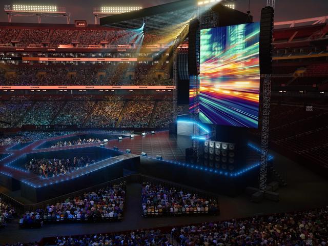 Northwest Stadium - Section 319 Seat View