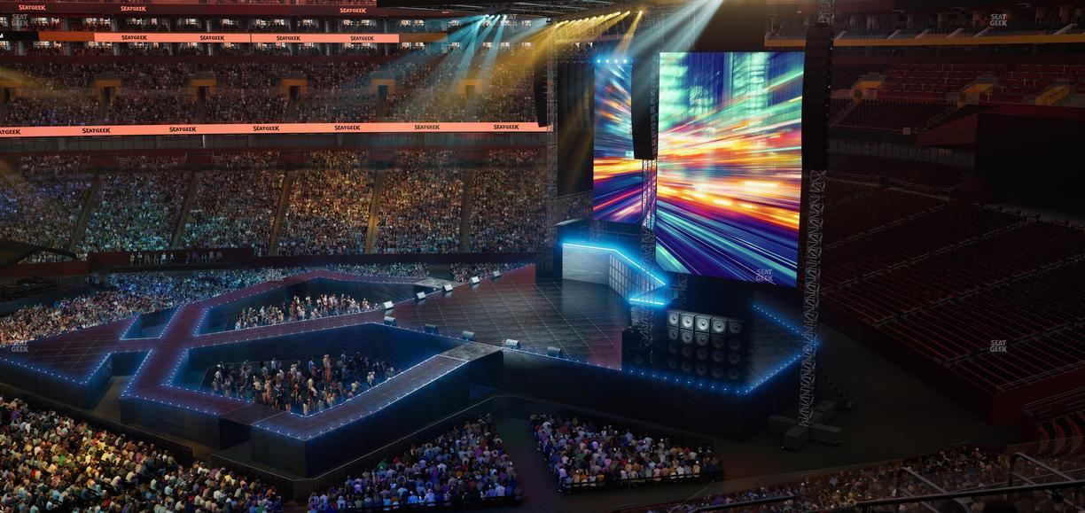 Northwest Stadium - Section 320 Seat View