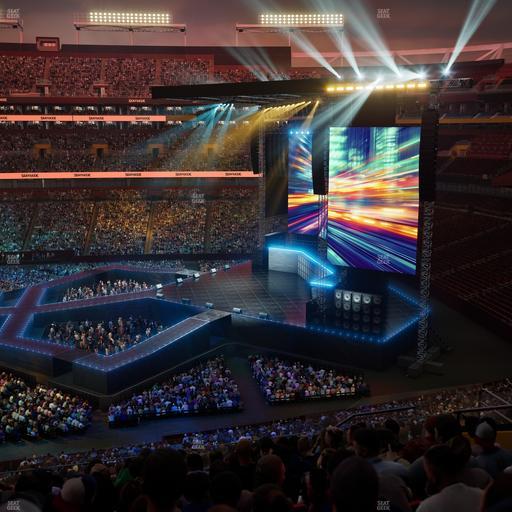Northwest Stadium - Section 320 Seat View