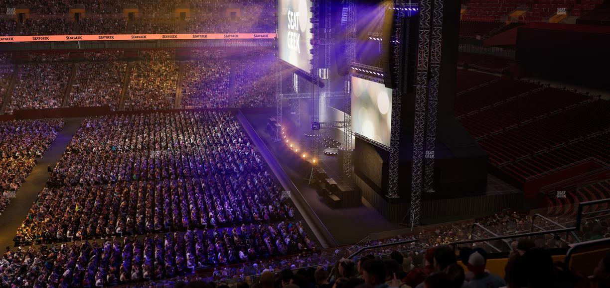 Northwest Stadium - Section 320 Seat View