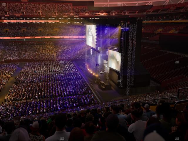 Northwest Stadium - Section 320 Seat View