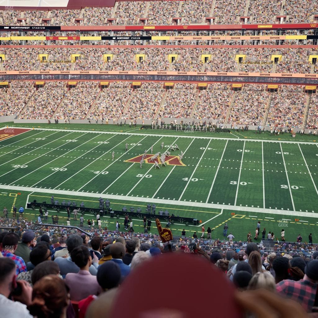 Northwest Stadium - Section 320 Seat View