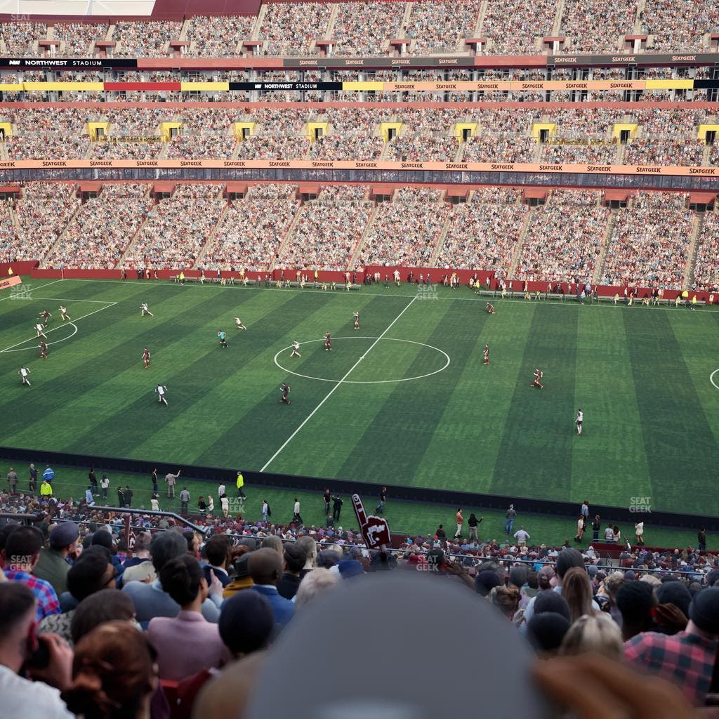 Northwest Stadium - Section 320 Seat View