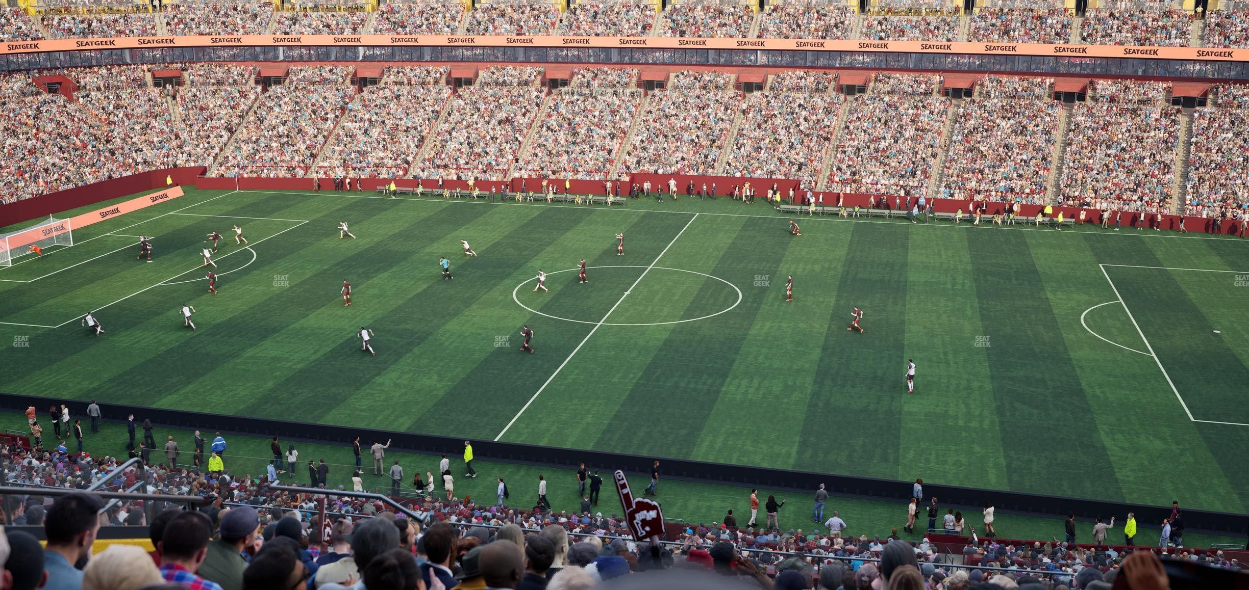 Northwest Stadium - Section 320 Seat View