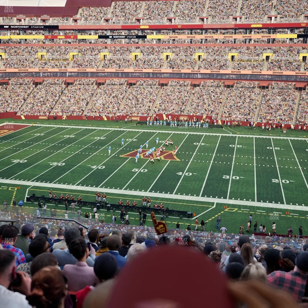 Northwest Stadium - Section 320 Seat View