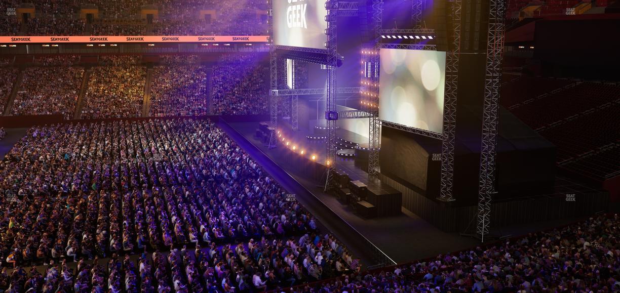 Northwest Stadium - Section 320 Seat View